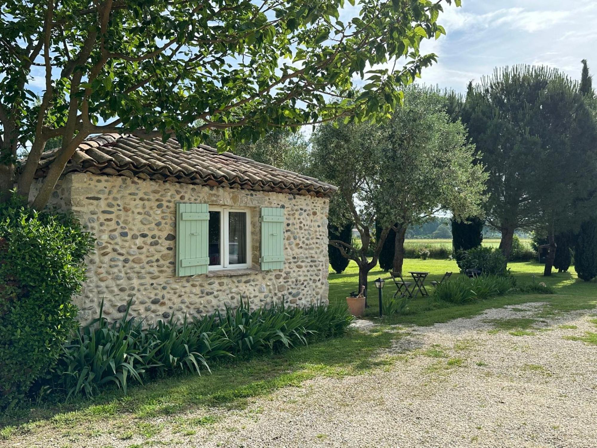 Maisonnette Independante Au Calme Dans Un Grand Jardin Châteauneuf-du-Rhône Esterno foto