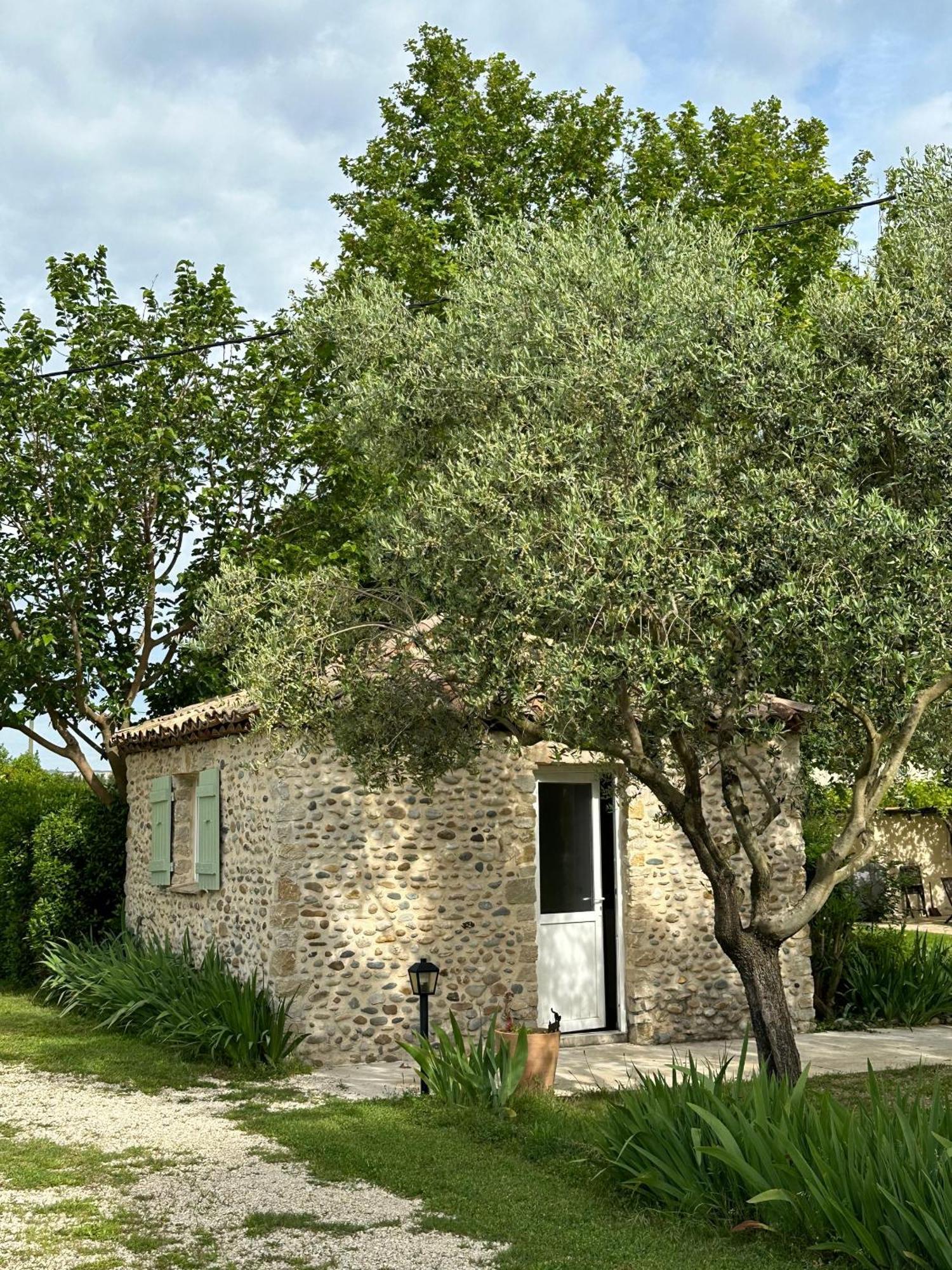 Maisonnette Independante Au Calme Dans Un Grand Jardin Châteauneuf-du-Rhône Esterno foto